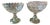 Pair of Vintage Compote Footed Bowls For Sale