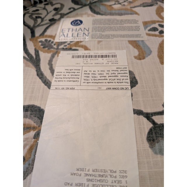 1990s Ethan Allen "Camille" Chair, 2 Available For Sale - Image 10 of 12
