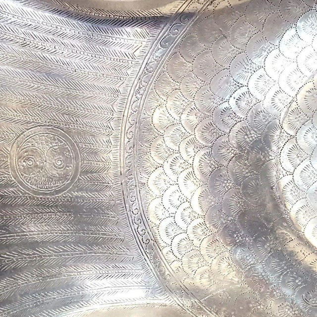 Vintage Arthur Court Aluminum Fish Serving Platter Circa 1975 For Sale - Image 4 of 6