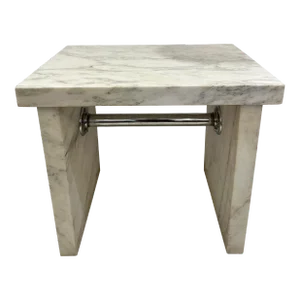 Chocolate Confectioners Marble Table/ Possible Kitchen Island