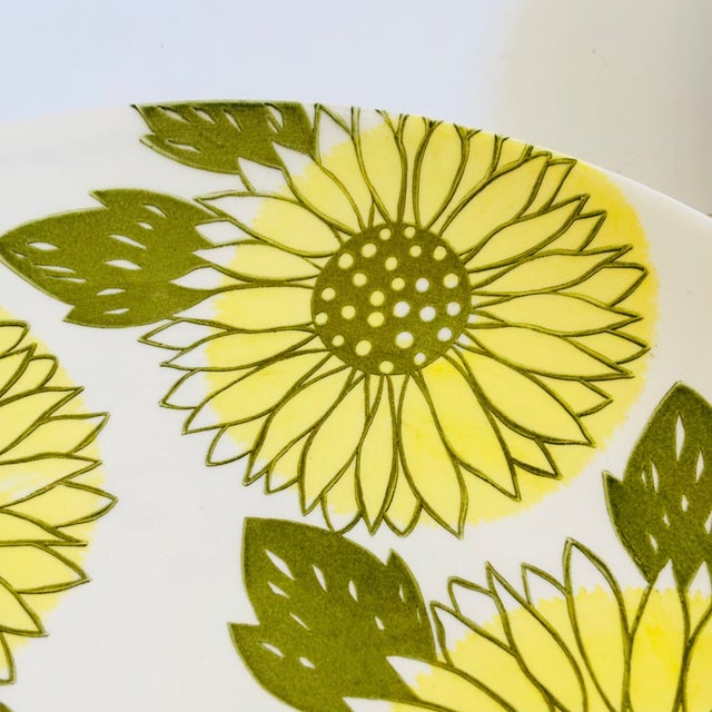 Mid 20th Century Mid Century Modern Royal Ironstone Sunshine Dinner Plates - Set of 4 For Sale - Image 10 of 15
