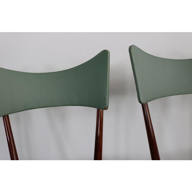 Dining Room Chairs attributed to Ico Paris, Set of 6 For Sale - Image 18 of 18