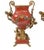 French Porcelain Ormolu Cherub Urns, Set of 2 For Sale - Image 10 of 13