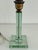 Italian Table Lamp with Green Glass and Brass Details from Fontana Arte, 1950s For Sale - Image 10 of 18