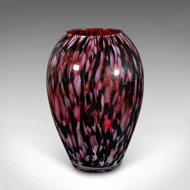 Late 20th Century 1970's Large Vintage Display Vase For Sale - Image 5 of 10