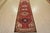 Tribal Luri Runner 3’6” X 10’8” Red Wool Vintage Tribal Hand-Knotted Oriental Rug For Sale - Image 3 of 15