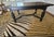 Traditional Early 20 Th Century Stored Leaf Dinning Table. Expands to 105" Mahogany With Two Leafs' For Sale - Image 3 of 9