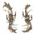 Pair of Fallow Deer Antler Sconces For Sale