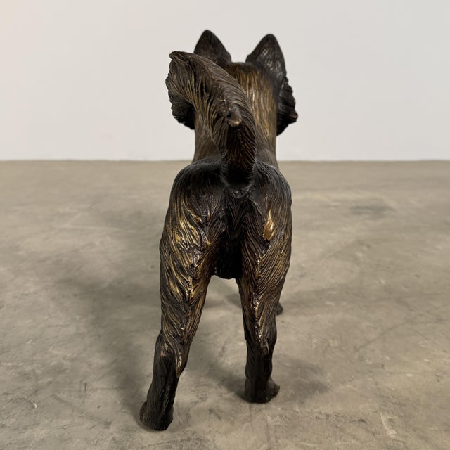 Life-Size Bronze Chihuahua Sculpture - 14"h For Sale - Image 9 of 12