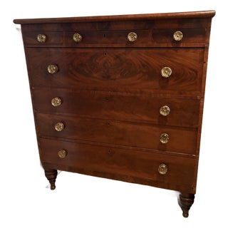 Antique Mahogany Chest of Drawers For Sale