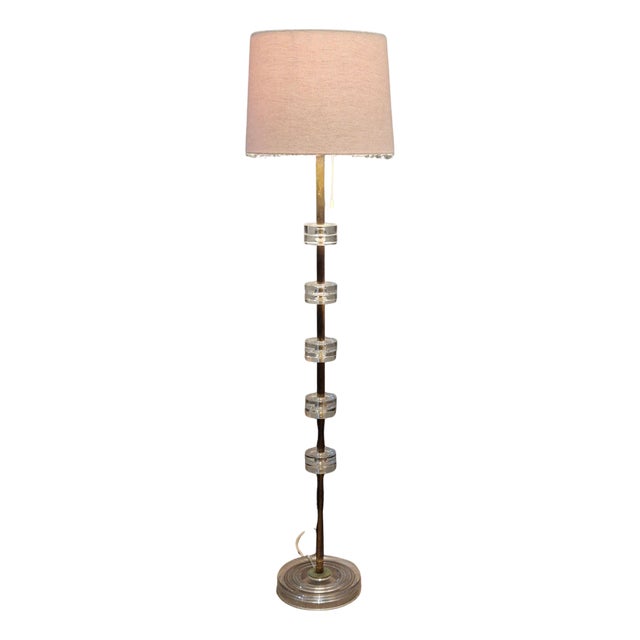 Model RD 1990 Floor Lamp by Carl Fagerlund for Orrefors, 1960s For Sale