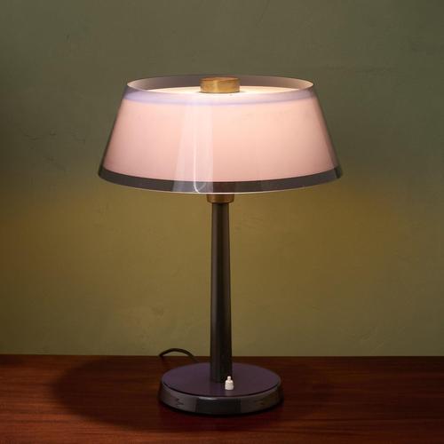Tuomas Desk Lamp with Purple Shade from Yki Nummi, Finland, 1950s For Sale - Image 10 of 10