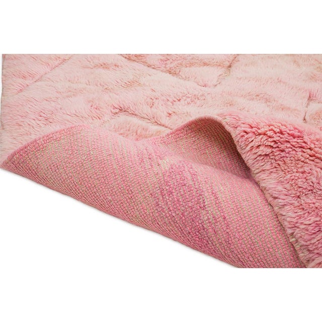 Large Hand-Knotted Wool Rug by Azele Studio For Sale - Image 6 of 12