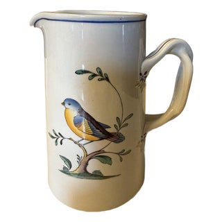 Vintage Copeland Spode Queen's Bird 5.5" Pitcher ca. 1937 For Sale