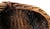 Mid 20th Century Vintage Rustic Wicker Gathering Basket With Handle For Sale - Image 5 of 14