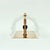 Gold Mid-Century Modern Scandinavian Glass and Brass Wall Lamp by Carl Fagerlund for Orrefors, Sweden, 1960s For Sale - Image 8 of 10