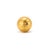 Modern Vintage 18k Yellow Gold Engraved Egg Form Screw-Top Locket Charm Pendant For Sale - Image 3 of 8
