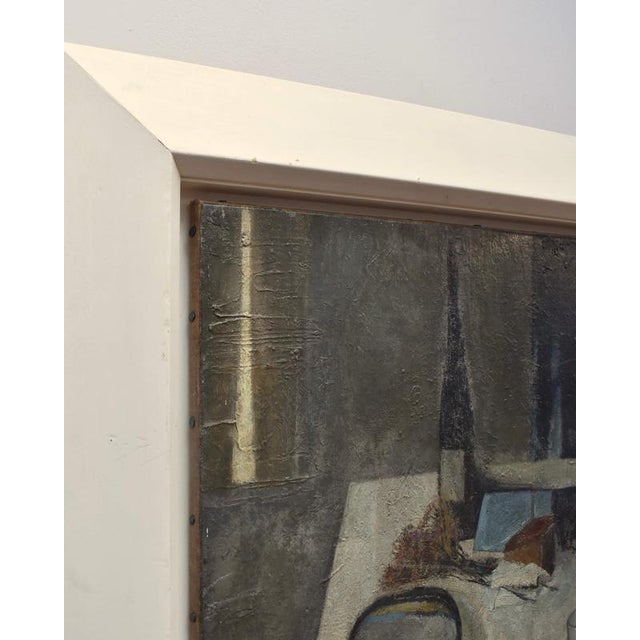 British School Artist, Still Life with Lovers, Mid-20th Century, Oil on Canvas, Framed For Sale - Image 5 of 9