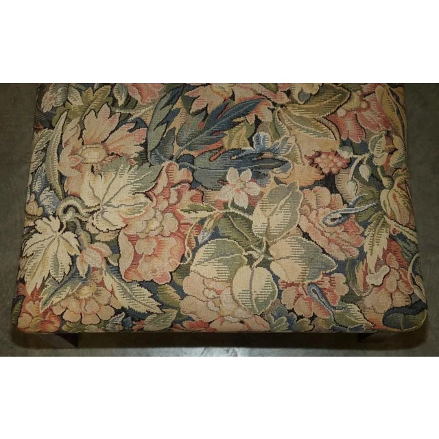 Large Vintage Footstool by George Smith For Sale - Image 6 of 13