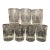 Set of Seven Antique Cut Glass Tumblers For Sale