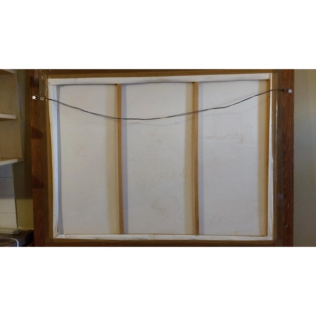 Figurative Fernando Obando - Relaxing Moments Acrylic on Canvas For Sale - Image 3 of 4