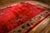 Textile 1920s Antique Red Scarlett Floral Haute Modern Knotted Wool Chinese Art Deco Rug For Sale - Image 7 of 9