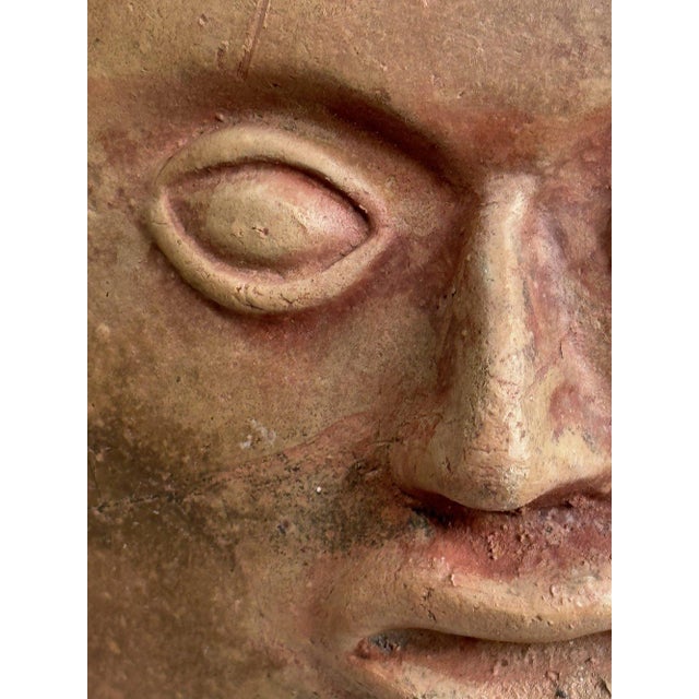 Mid Century Sun and Moon Ceramic Vase For Sale - Image 11 of 12