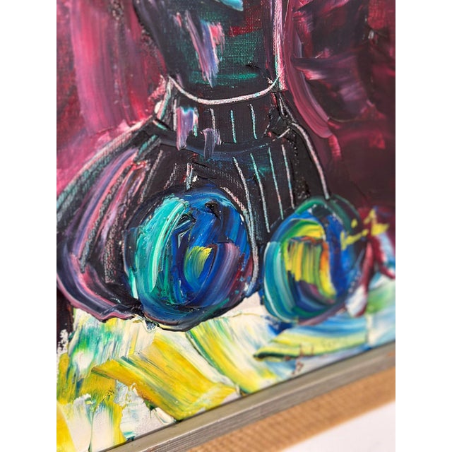 Mid-Century Modern Roy, Still Life, 1969, Oil on Canvas, Framed For Sale - Image 3 of 18