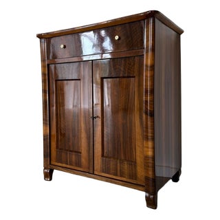 Antique Biedermeier Trumeau Sideboard For Sale