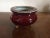 Ceramic Antique Late Qing Chinese Flambe Oxblood Glaze Cachepot For Sale - Image 7 of 11