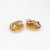 Modern Vintage Tiffany & Co Shell Earrings 18k Yellow Gold Fine Signed Jewelry, A Pair For Sale - Image 3 of 4