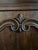 French Provincial Style Buffet Sideboard — Carved Door Panels, Ornate Brass Pulls, Silverware Drawer For Sale - Image 9 of 15
