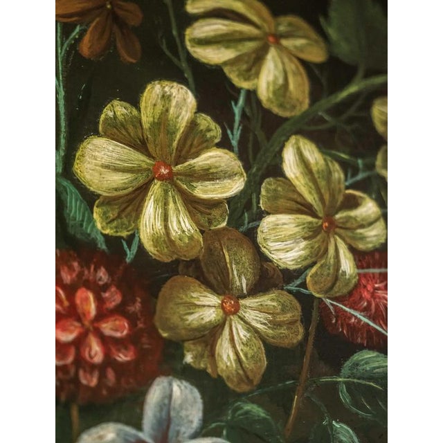 P.C. Prévot, Renaissance Floral Still Life, Oil Painting For Sale - Image 11 of 17