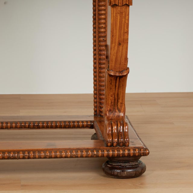 Antique Anglo Indian Teak Console Table For Sale - Image 16 of 16