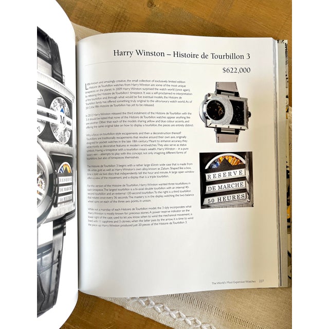 Vintage the World's Most Expensive Watches - Ariel Adams 2014 Hardcover Slipcase For Sale - Image 10 of 12