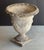 English Garden Stone Urn or Planter Pot With Garland Motif For Sale - Image 10 of 13