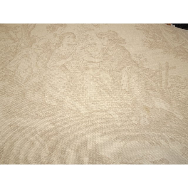 Vintage French Louis XVI Gold Gilt Off White Arm Chair For Sale - Image 15 of 15