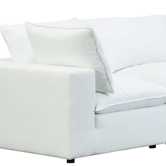 Cali Pearl Performance Fabric Modular Sofa For Sale In Los Angeles - Image 6 of 7