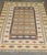 Mid 20th Century Vintage Zabihi Collection Room Size Rustic Swedish Kilim - 8'5" x 10'5" For Sale - Image 5 of 11