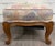 French Country Vintage French Louis XV French Country Carved Upholstered Ottoman For Sale - Image 3 of 11