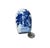Oriental Flowers Graphic Blue White Point Lid Oval Porcelain Jar For Sale In San Francisco - Image 6 of 8