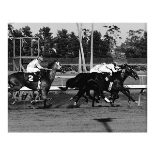 1971 Horse Racing Equestrian Photograph by Don Ware For Sale