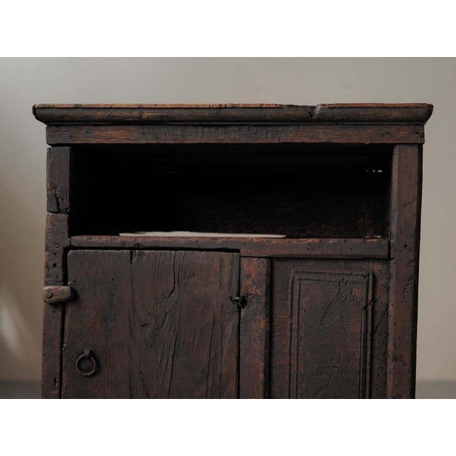19th Century Primitive Mountain Cabinet in Wood For Sale - Image 17 of 18