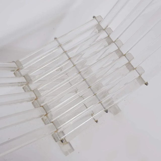 Vintage Dagobert Curule Chair by David Langes, 1970s For Sale - Image 4 of 16