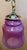 Mid 20th Century Cranberry Opalescent Cased Glass Hanging Pendant Ceiling Light Fixture For Sale - Image 4 of 12