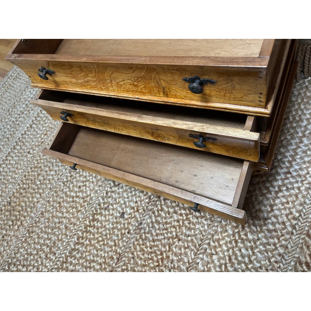 1960s Vintage Italian Faux Book End Table For Sale - Image 5 of 17