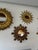 Large 18" Vintage 1990s Golden Sunburst Wall Mirror For Sale - Image 18 of 18