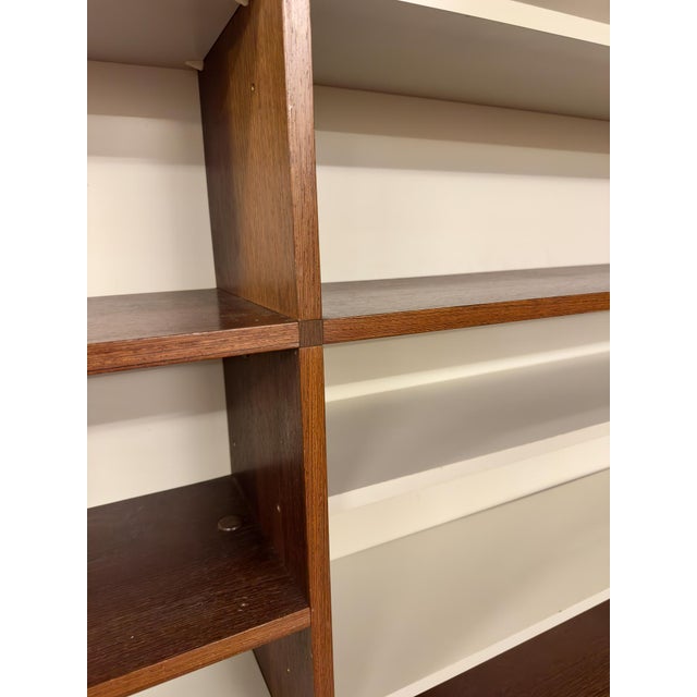 Mid-Century Modern Vintage Free-Standing Made-to-Measure Wall Unit in Wengé Wood by Cees Braakman for Pastoe, 1960s For Sale - Image 3 of 14