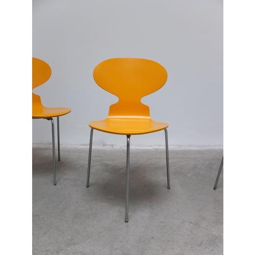 Early Ant Chairs by Arne Jacobsen for Fritz Hansen, 1974, Set of 4 For Sale - Image 15 of 18