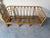Mid-Century Modern Vintage Ficks Reed Style Bamboo Rattan Sofa With Floral Print Upholstery/ Sold For Sale - Image 3 of 12